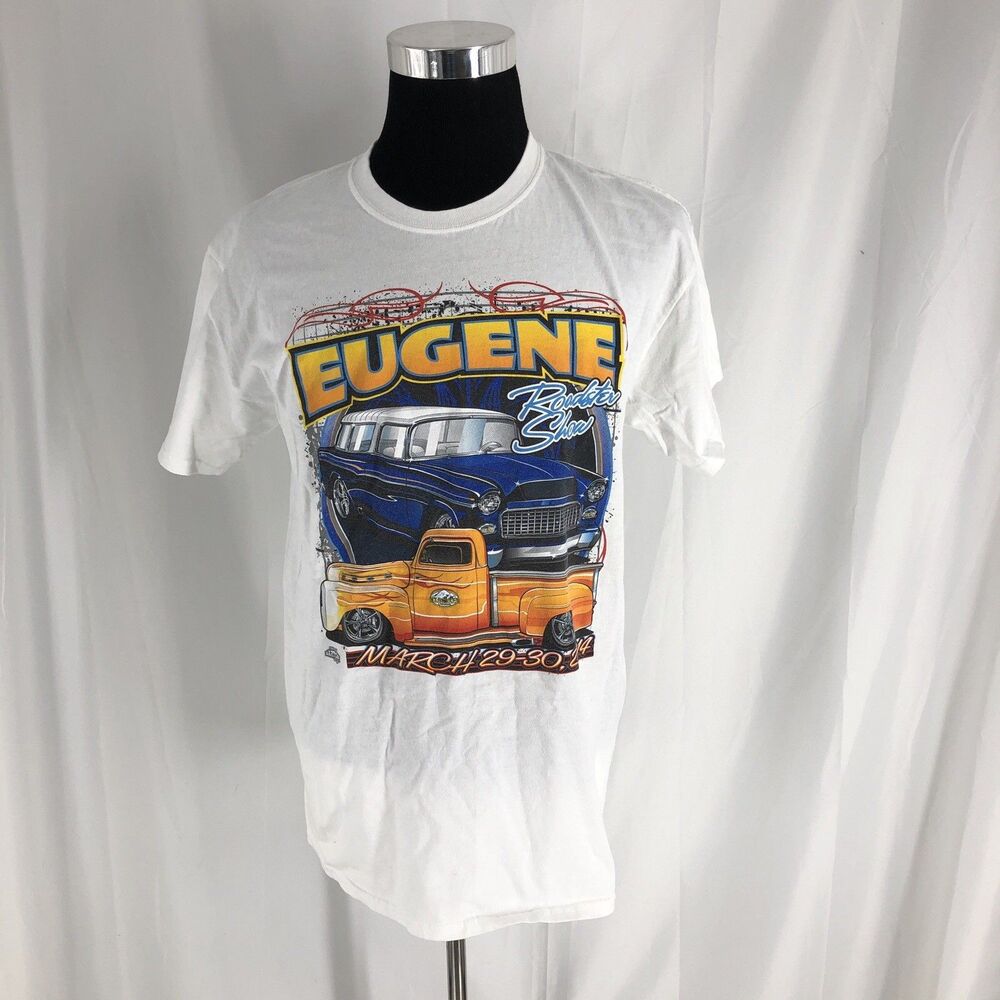 Eugene 2014 Roadster Show T shirt Large